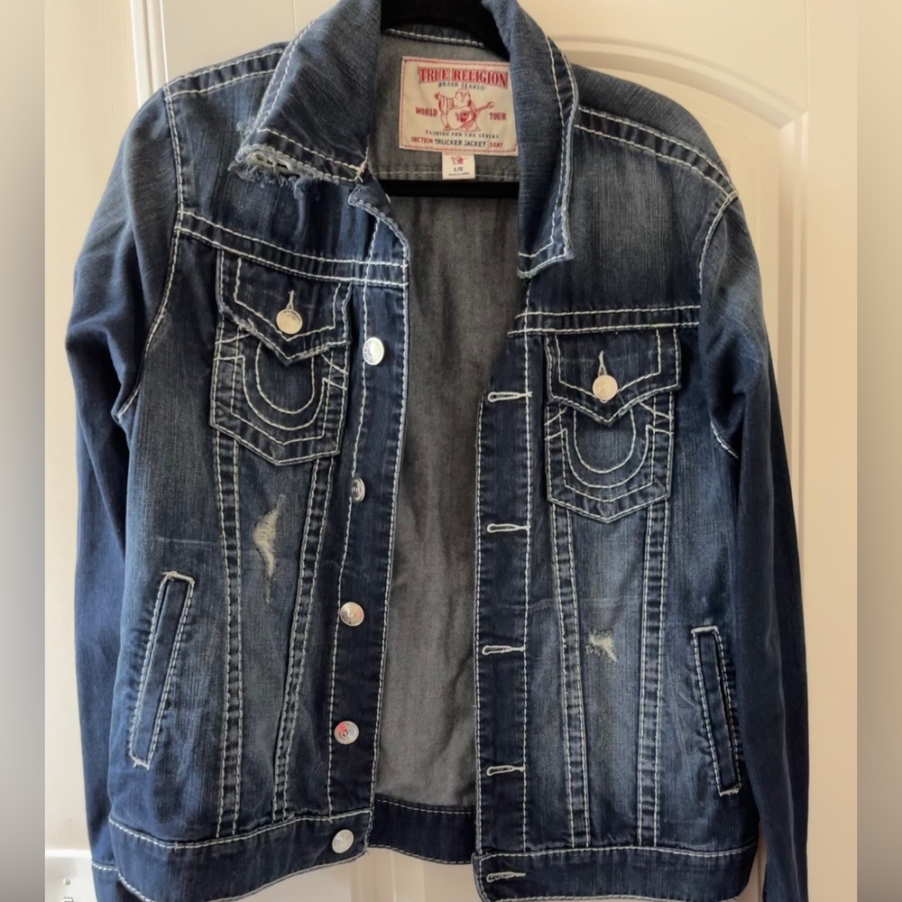 True Religion Denim Trucker Jacket